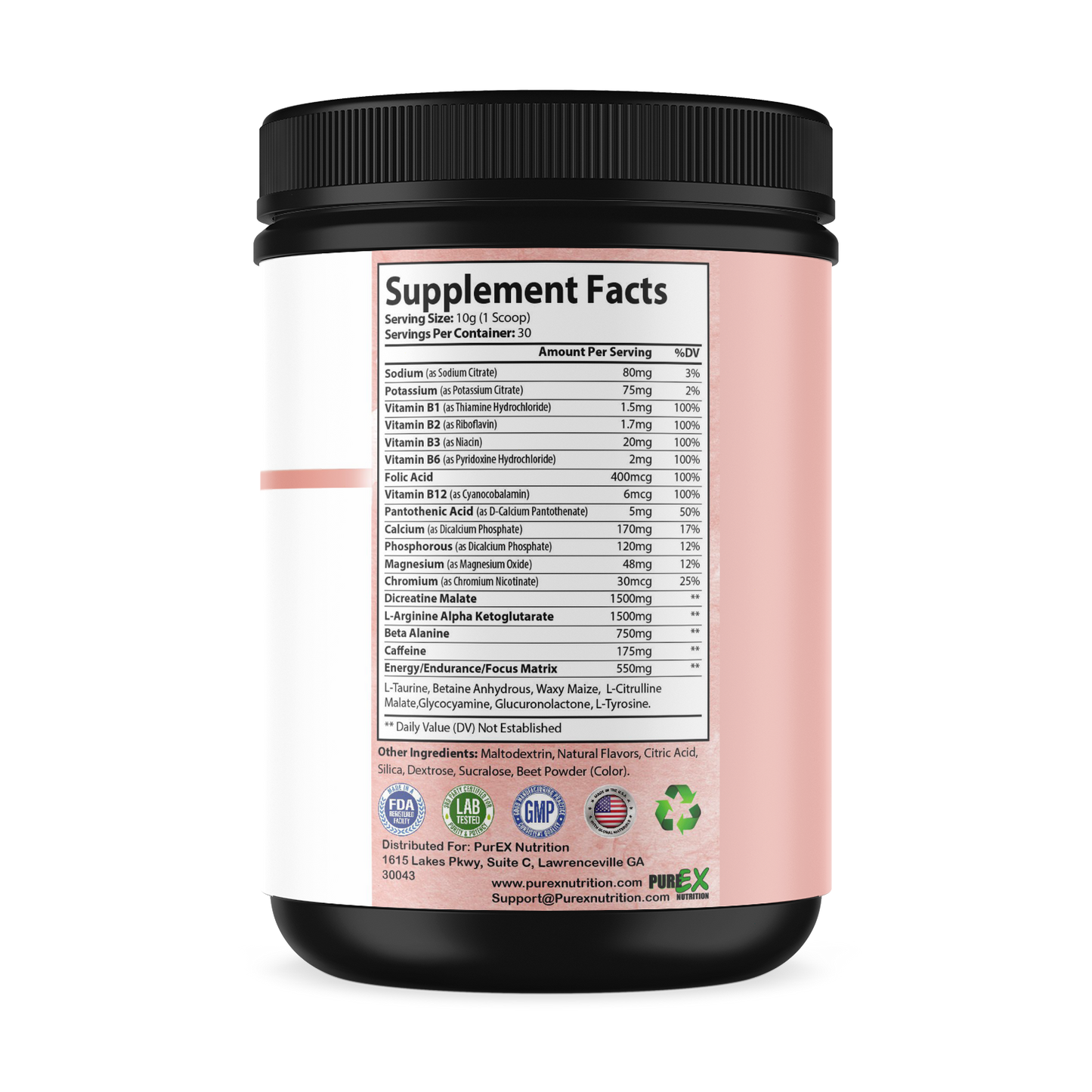 Pure Energy  Honeydew Watermelon